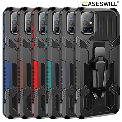 For Samsung Galaxy S25 S24 S23 FE A16 A15 A25 A14 A54 Belt Clip Stand Case Cover - Image 1 of 4