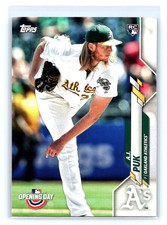 2020 Topps Opening Day A.J Puk Rookie RC Oakland Athletics #168