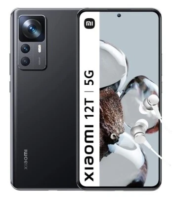 Xiaomi 12T 5G  Dual sim Unlocked Boxed Black 256GB New *   1 Year UK Warranty - Image 1 of 4