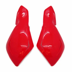 Moto rossa Guardamani Handguard Scudo Protezione universale Gear Street bike ATV - Picture 1 of 3