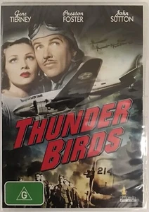 THUNDER BIRDS 1942 DVD. Region 4 PAL. New & Sealed. Gene Tierney, Preston Foster - Picture 1 of 2