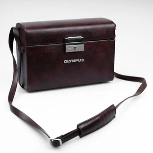 *ORIGINAL OLYMPUS JAPAN* Small Hard Vintage Camera Bag Case Photo OM-1 OM 2 4 Ti - Picture 1 of 12