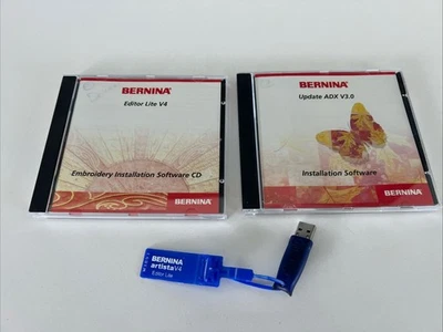 Bernina Version 4 Editor Lite V4 Embroidery Software Windows XP - Image 1 of 3