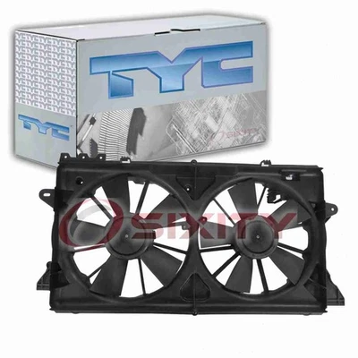 Conjunto de ventilador condensador y radiador doble TYC para Ford F-150 2010-2014 4,6 L por ejemplo Foto 1 de 4