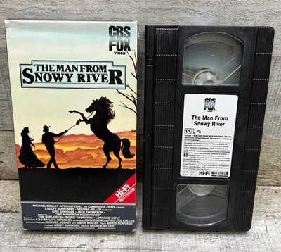 The Man From Snowy River CBS FOX VHS 1984 - Image 1 of 4