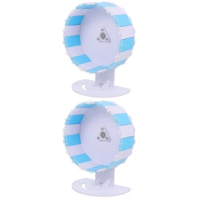  2 Sets Laufrad Hamster Hamsterrad Plastik Haustier -Übungsrad Für - Bild 1 von 4