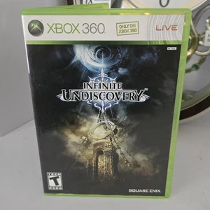 Infinite Undiscovery (Xbox 360, 2008 Microsoft) en caja original con manual 2 discos Square Enix - Imagen 1 de 11
