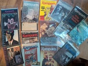 Ramparts Zeitschriften..17 Exemplare - 1966-'74 sehr guter Zustand. Lenny Bruce, Kennedy, Vonnegut usw. - Bild 1 von 6