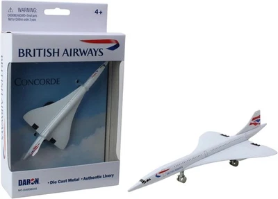 Avión de juguete fundido a presión Daron British Airways Concorde modelo DAR98845 - ¡NUEVO SELLADO! Foto 1 de 3