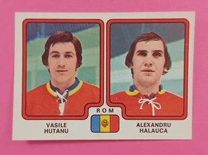 Tarjeta de hockey Vasile H + Alexandru H 1979 Panini #315 Rumania - Imagen 1 de 2