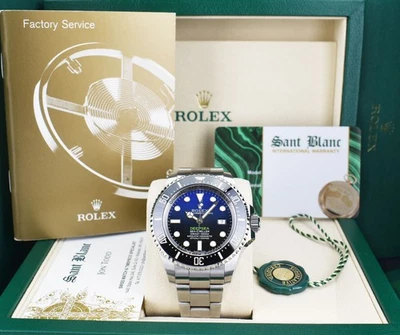Rolex Acero Inoxidable DEEPSEA Sea Dweller Azul James Cameron 116660 SANT BLANC Foto 1 de 4