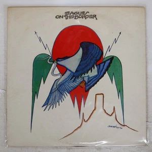 EAGLES ON THE BORDER ASYLUM P6558Y Japan REISSUE INSERT VINYL LP - Picture 1 of 1