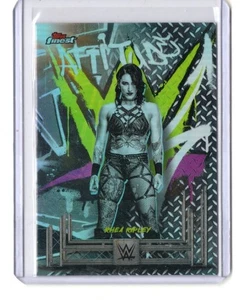 2025 Topps Finest WWE Rhea Ripley RARE REFRACTOR #260 WRESTLING MAMI - Picture 1 of 1