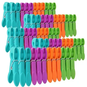 lohey 60 Pack Clothes Pegs for Washing Line, Non Slip Washing Pegs Strong with - Picture 1 of 5