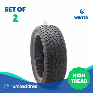 Set of (2) Used 205/50R17 Cooper Evolution Winter 93H - 9/32 - Picture 1 of 4