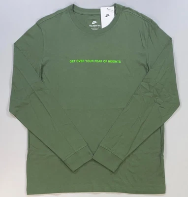 Camisa Para Hombre Nike AIR Manga Larga NUEVA Con Defectos Talla Grande Miedo a las Alturas Foto 1 de 3