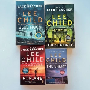 Lee Child Jack Reacher Bundle x4 Paperback Books See Description 4 Titles - Picture 1 of 14