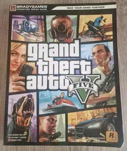 Grand Theft Auto V GTA 5 Signature Series Video Game Strategy Guide Book - Picture 1 of 9