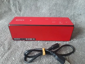sony srs x33 red speaker - Picture 1 of 6