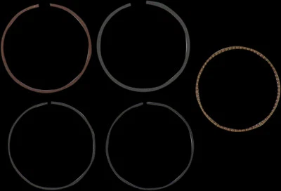 Wiseco 4-Stroke Steel Single Piston Ring Set 82mm for Suzuki GSXR1100 86-92 - Image 1 of 4