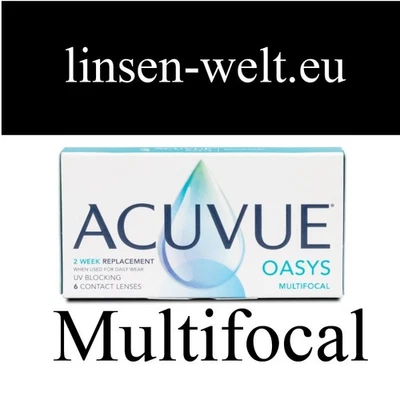 Neu- OVP-  Acuvue® OASYS Multifocal (for Presbyopia) 6er-Pack viele Stärken - Bild 1 von 4
