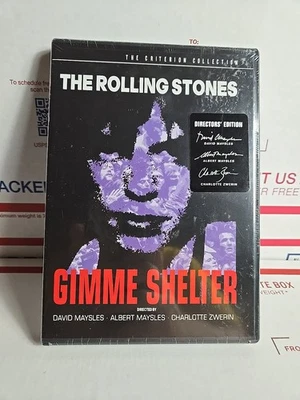 The Rolling Stones Gimme Shelter (Criterion Collection Directors Cut) New Sealed - Image 1 of 4