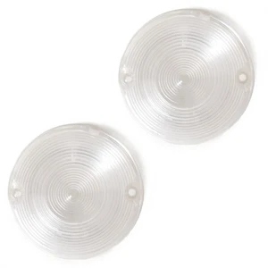 Parking Light Lens Clear, PAIR 1955-1957 Truck - Picture 1 of 3