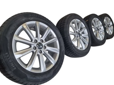 Orig. VW Passat 3G VW B8 Helsinki 3G0601025C Felgen 215 55 17 Zoll Winterreifen - Bild 1 von 4