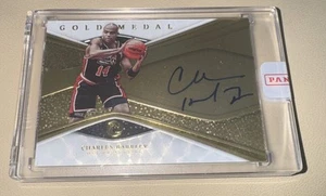 2019-20 Opulence Gold Medal USA Charles Barkley /25 On Card Auto Autograph SP - Picture 1 of 10