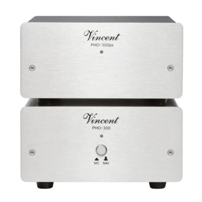 VINCENT PHO-300 PREAMPLIFICATORE PHONO SILVER NUOVO - Immagine 1 di 2