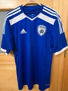 2015 Israel, Home Football Shirt by Adidas, Size Small - Picture 1 of 13