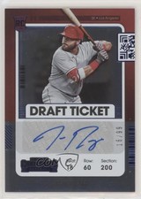 2021 Panini Contenders Rookie 2 Draft Ticket Purple /99 Jose Rojas #194 Auto