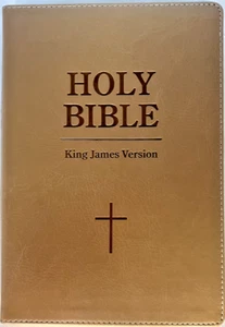 King James Version (KJV) HOLY BIBLE Large Print Edition - Brand New - Picture 1 of 5
