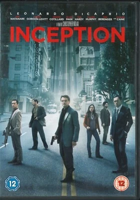Inception (2010) DVD Marion Cotillard, Leonard DiCaprio, Michael Caine, Region 2 - Image 1 of 2