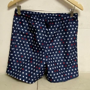 DSG Boy's Training Woven Volley Short Print University Navy Stars DAB12113PRT - Picture 1 of 11