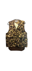 Vintage Blue Bill By Red Headed 1980-90’s Duck Vest Size Medium - Picture 1 of 10