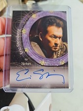 2008 Rittenhouse Stargate SG-1 Season 10 Eric Steinberg as Netan #A98 Auto b6s