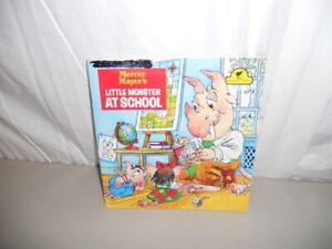 Little Monster at School  by Mercer Mayer living books softcover @1978