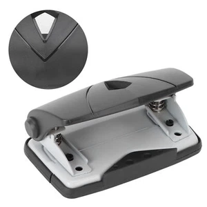 Hole Punch Adjustable Positioning Punching Machine For Stationery(Black) AU - Picture 1 of 12