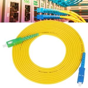 2pcs 3M SC/APC-SC/UPC Optical Fiber Patch Cord Cables Fiber Jumper Single Mode - Bild 1 von 8
