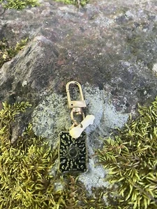 Mini Tarot Card ( The Sun)  Key Chain Clip With  Genuine Animal Finger Bone - Picture 1 of 3
