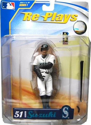 Major League Baseball 4" Action Figure Ichiro Suzuki Cover