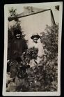 RPPC England UK Postcard Early 1900s Rare Family Portrait Sisters Pick Flowers 