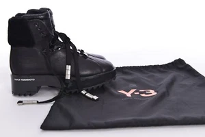 Y-3 ADIDAS YOHJI YAMAMOTO ORIGINAL GR 37 SCHWARZ BOOTS echt LEDER NEU NP-280 € - Bild 1 von 6