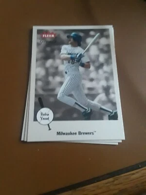 2002 FLEER GREATS COBB KALINE ROBINSON BROCK YOUNG PALMER SEAVER BRETT BERRA OTT - Image 1 of 4