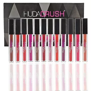Sh.Huda HUDACRUSH Beauty Matte Finish, Combo Set for Women - 12Pcs - Picture 1 of 3