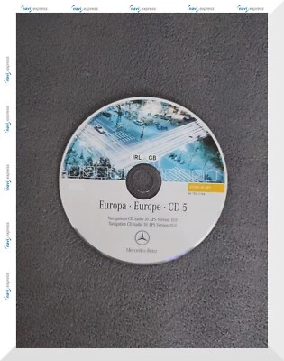 CD NAVIGATION MERCEDES AUDIO 30 APS CD5 GREAT BRITAIN IRELAND 2007/2008 V 10.0 - Bild 1 von 2