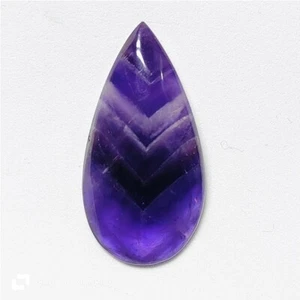 Natural Trapiche Amethyst Plain Cabochon Loose Gemstone Jewelry 37 Cts. ME-10205 - Picture 1 of 6
