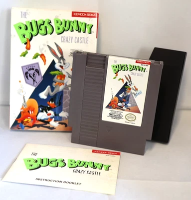 The Bugs Bunny Crazy Castle (Nintendo Entertainment System, 1989) CIB - Image 1 of 4