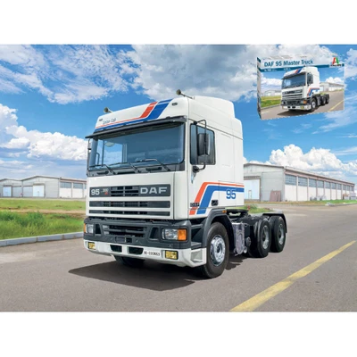 CAMION DAF 95 MASTER TRUCK KIT 1:24 Italeri Kit Camion Modellino Nuovo - Immagine 1 di 3